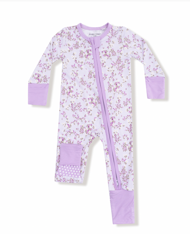 Sweet Dream Florals - 2 Way Zipper Romper