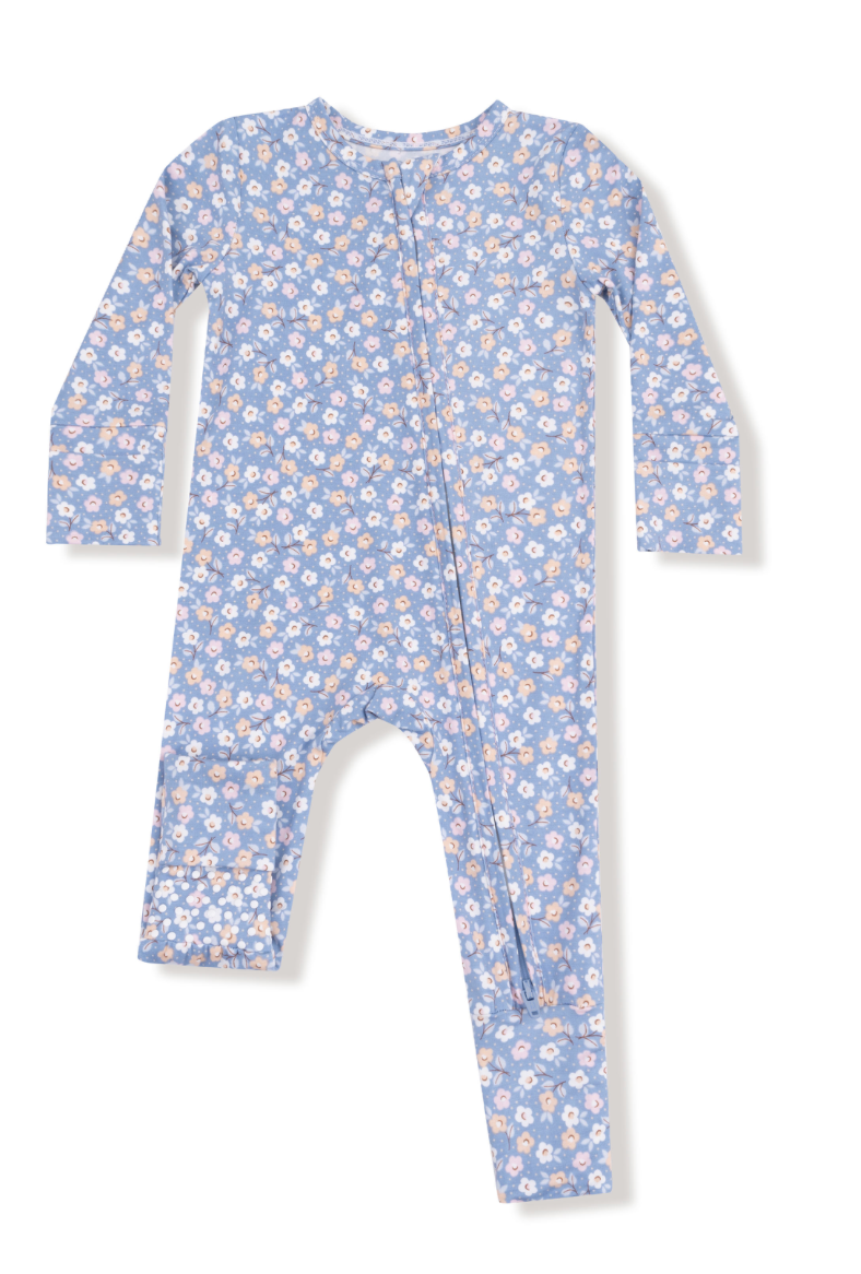 Country Calico - 2 Way Zipper Romper