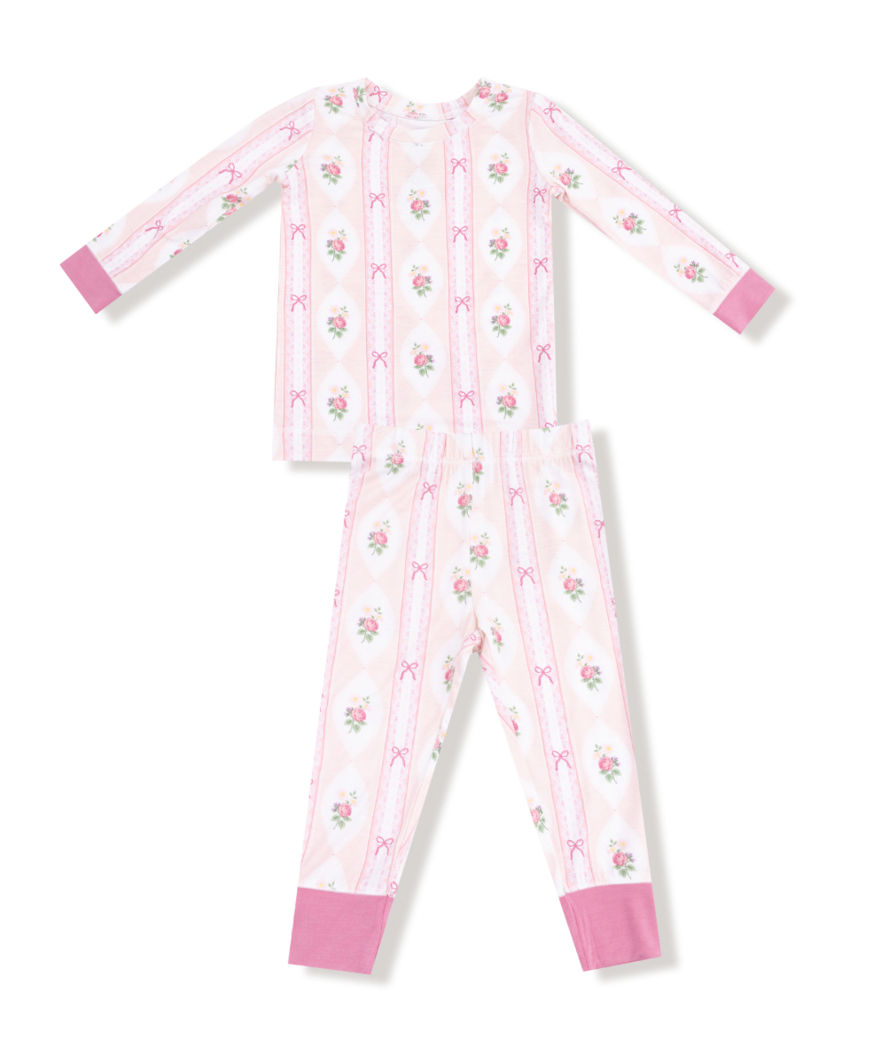 Ogee Lace Floral - L/S Loungewear Set