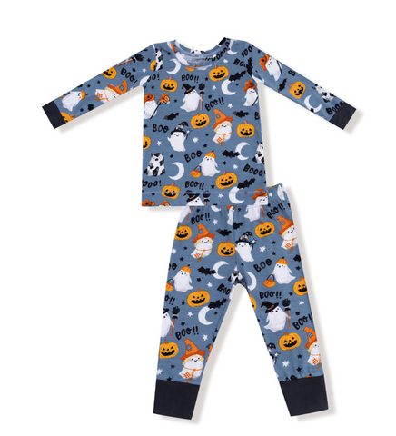 Costumed Ghosts (Glow in the Dark) - L/S Loungewear