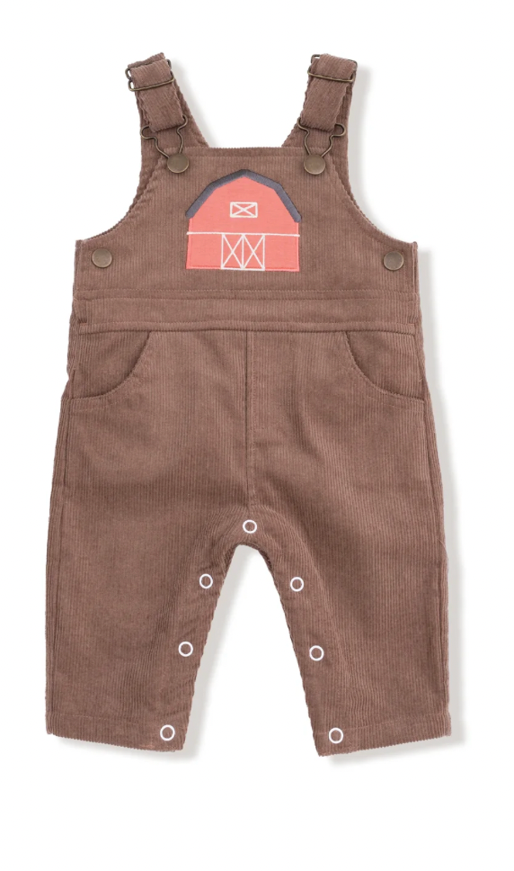 Little Farm - Corduroy - Chocolate Malt Classic Overall