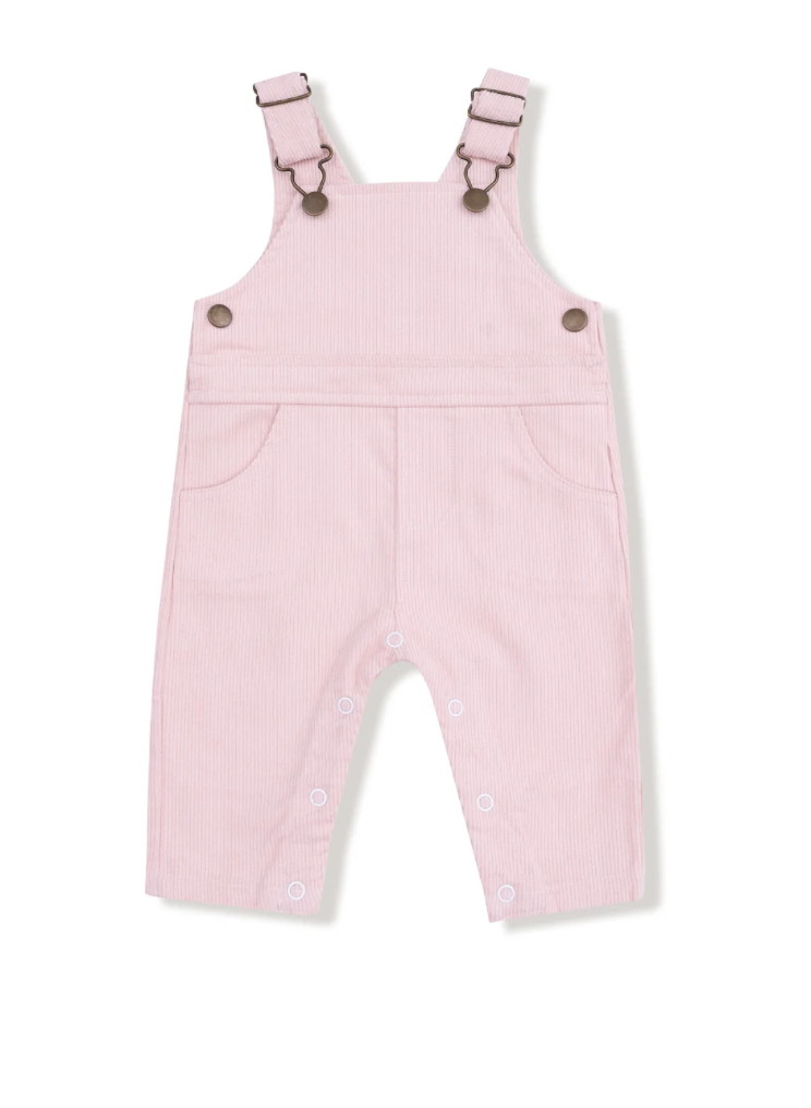 Little Farm - Corduroy - Veiled Pink Classic Overall