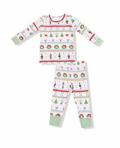 Nutcracker Fair Isle - L/S Loungewear Set