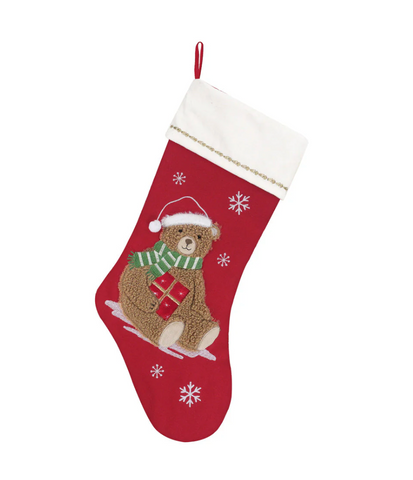 Santa Bear Stocking