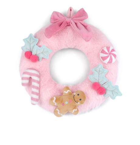 Festive Wreath - Pink