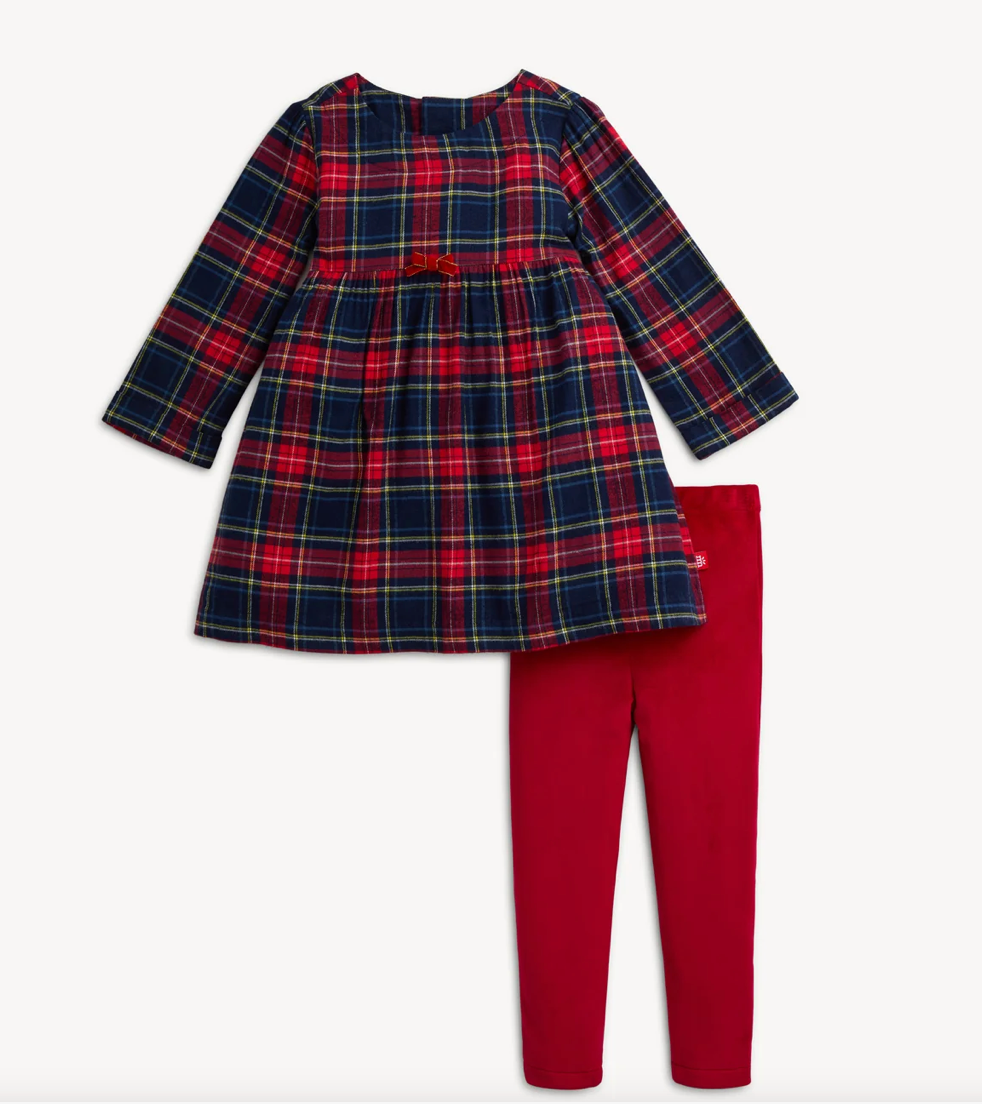 Magnetic Baby Dress & Legging Set