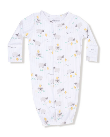 Just Hatched-Unisex- Stripe Convertible Gown