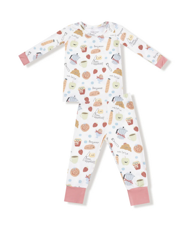 Bonjour Breakfast - L/S Loungewear Set