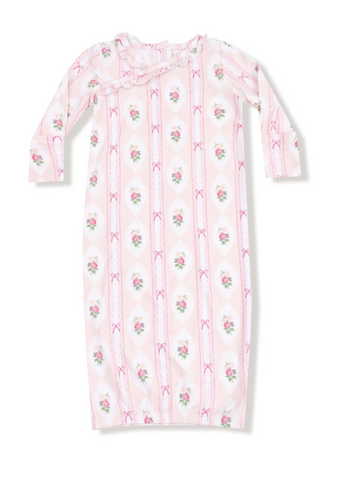 Ogee Lace Floral- Kimono Gown