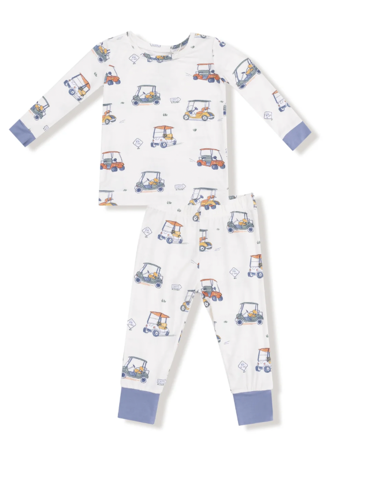 Zooming Golf Carts- L/S Loungewear Set