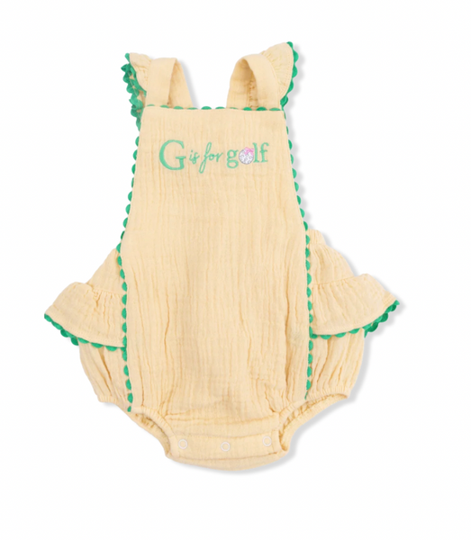 'G' is for Golf- Ric Rac Ruffle