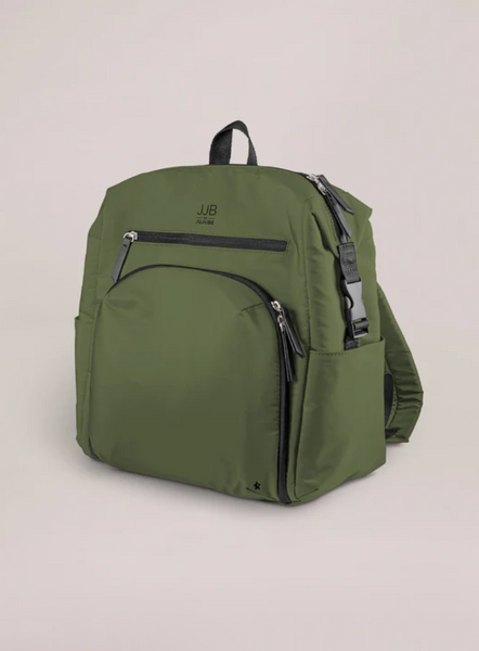 Modern Backpack Diaper Bag- Olive