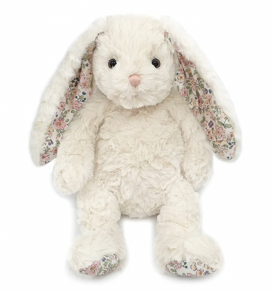 Faith Cream Floral Bunny Plush Toy