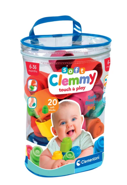 Clemmy Touch & Play 20 Pc Block Bag