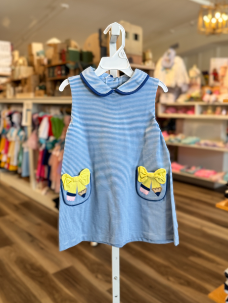 Pencil Sarah Jumper, Periwinkle Bitty Knit