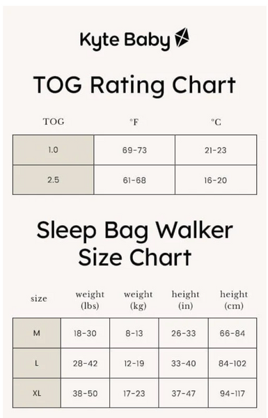 Sleep Bag Walker in Slate (1.0 TOG)