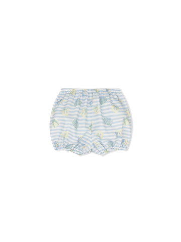 Elegant Diaper Cover-Memorable Moments, Blue