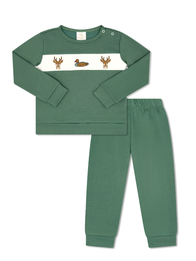 Bayou Play Set- Griffin Green, Mallard