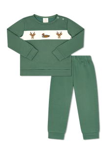 Bayou Play Set- Griffin Green, Mallard