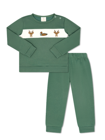 Bayou Play Set- Griffin Green, Mallard