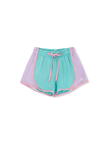 Elise Short - Totally Turquoise, Petal Purple, Cotton Candy Pink