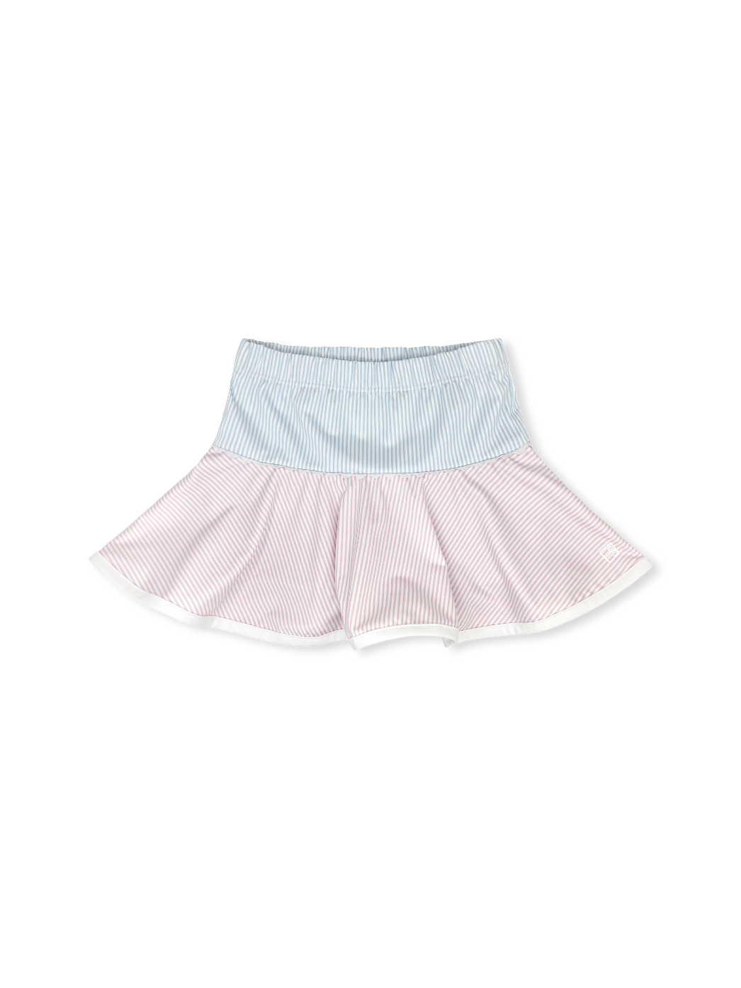 Quinn Skort - Cotton Candy Pink, Petal Purple, Cotton Candy Blue Ministripe (FINAL SALE)