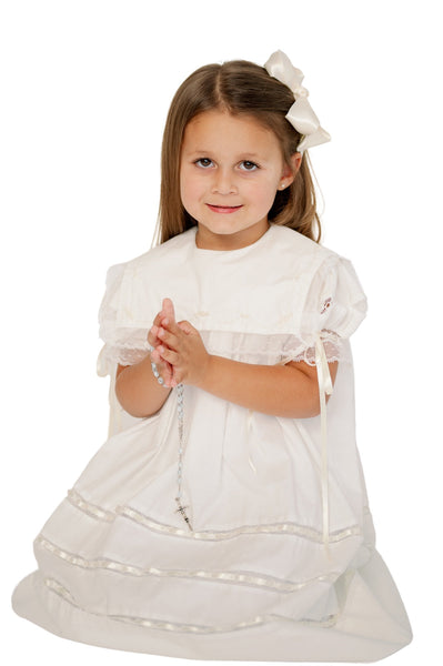 Elle A. Dress- Blessing White, Ecru