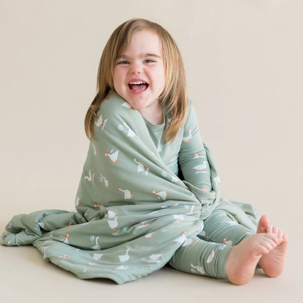 Toddler Blanket in Silly Goose 1.0