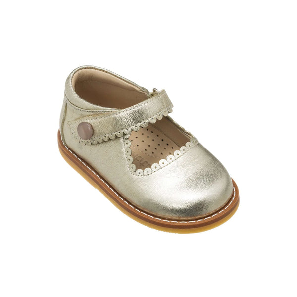 Mary Jane Toddler Gold