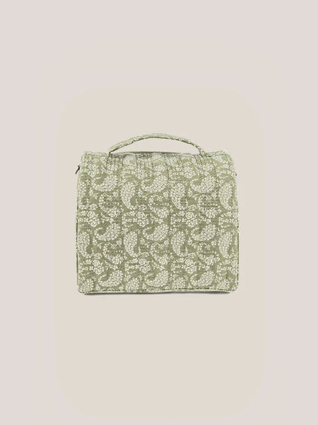 Sazan + JuJuBe Insulated Bottle Bag- Paisley Floral