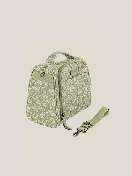 Sazan + JuJuBe Insulated Bottle Bag- Paisley Floral