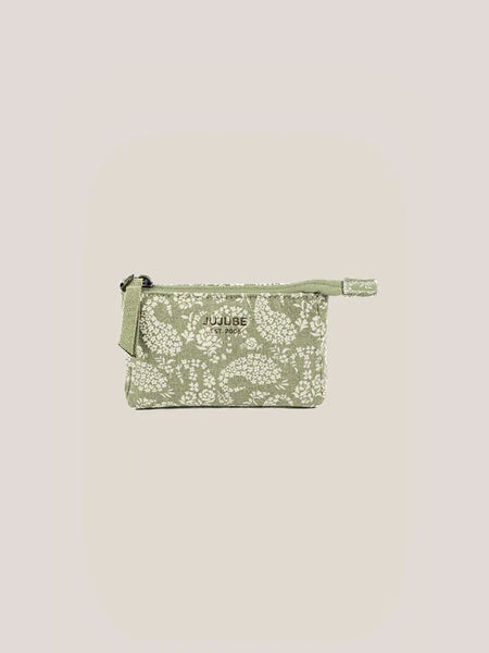 Sazan + JuJuBe 3-Piece Pouch Purse Set - Paisley Floral