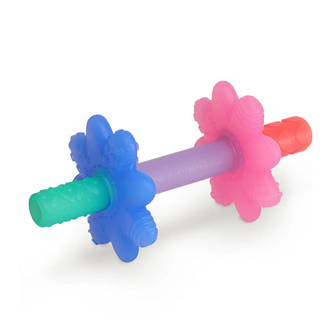 Teensy Tube Teether-Pink Rainbow