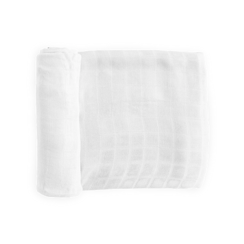 Plain Deluxe Muslin Swaddle Single