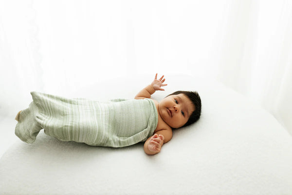 Bamboo Blend Mint Swaddle Sleep Sacks