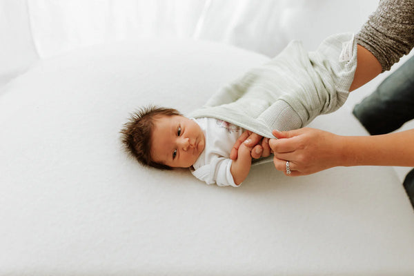 Bamboo Blend Mint Swaddle Sleep Sacks