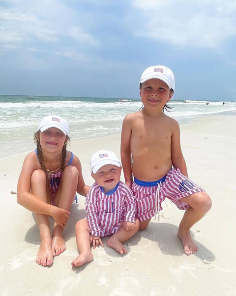 American Flag Baseball Hat (Baby, Youth)