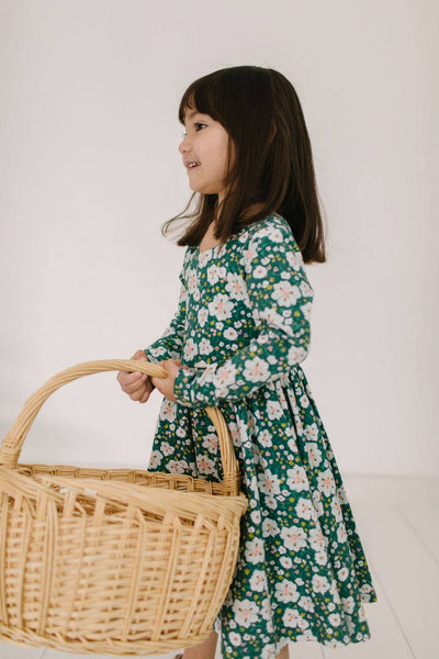 Gwendolyn Dress in Canyon Flower | Girls fall Dress