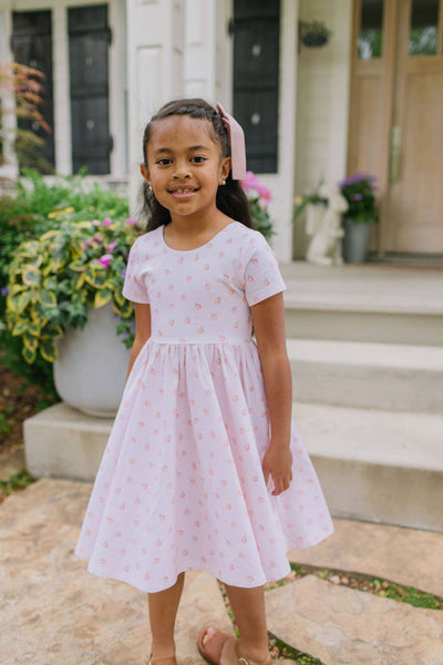 Classic Twirl Dress in Peach of My Heart