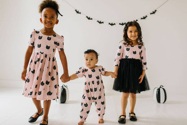 Tutu Dress in Black Cat