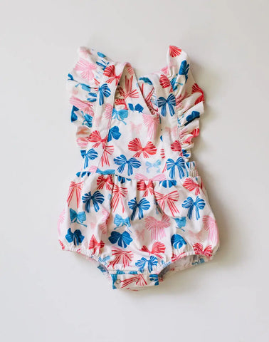 Emmy Bubble in Patriotic Bows