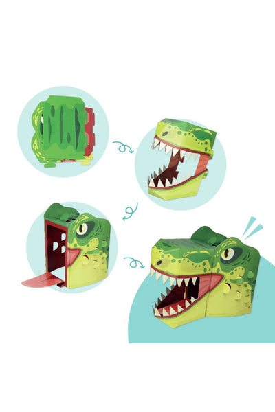3D Paper Mask - TRex Mask