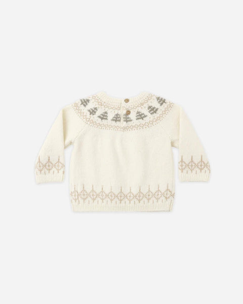 Rex Sweater Tree Fair Isle