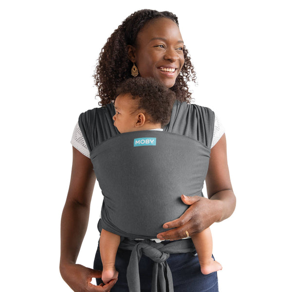 MOBY Elements Baby Wrap - Asphalt