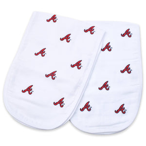 Atlanta Braves Burp Cloth 2 pack