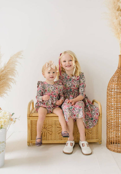 Leah Romper in Meadow Bloom