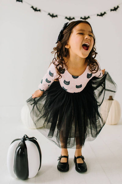 Tutu Dress in Black Cat