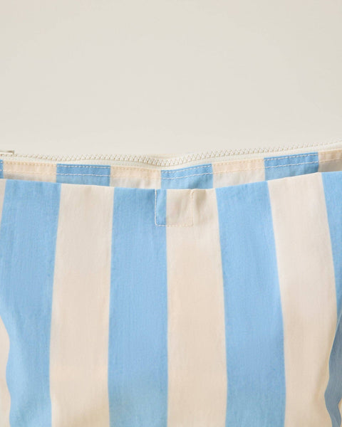 Storq x Kindred Bravely Quick Change Kit Bag: Blue Wide Stripe