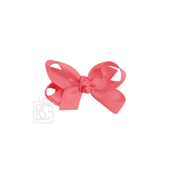 SATIN BOW ON CLIP