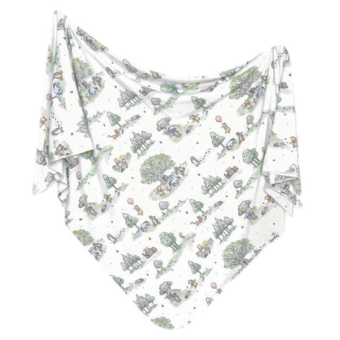 Hundred Acre Wood Knit Swaddle Blanket